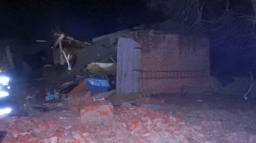 zawalenie stodoły, pożar stodoły, Borecznia Wielka, wielkopolska,Przybysławice, tumlin węgle