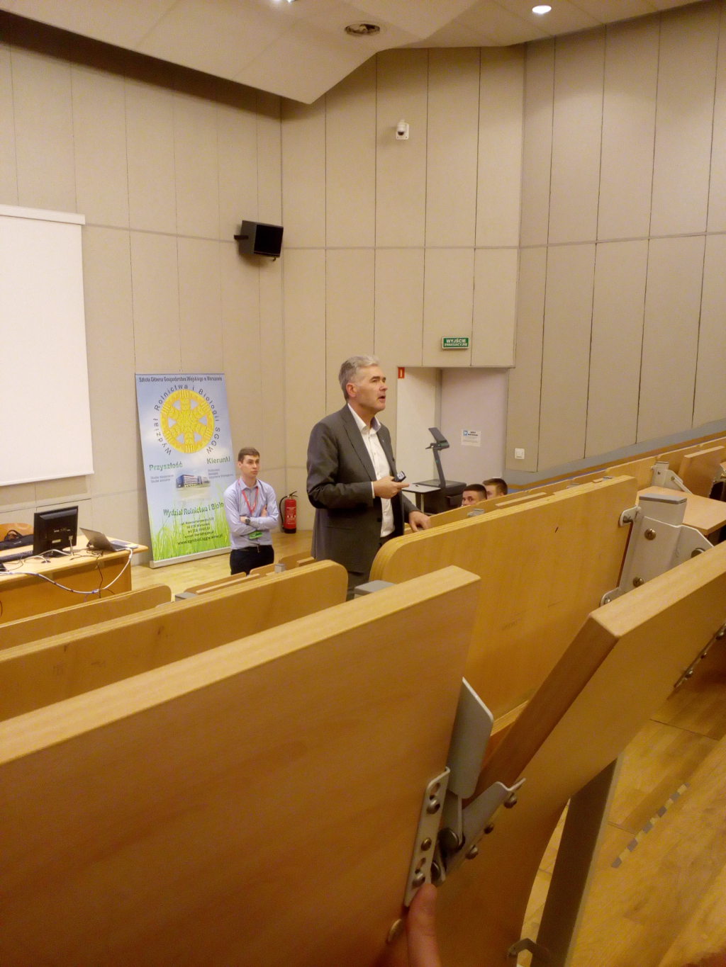 Jarosław Opic, Koło Naukowe Rolników, studenci