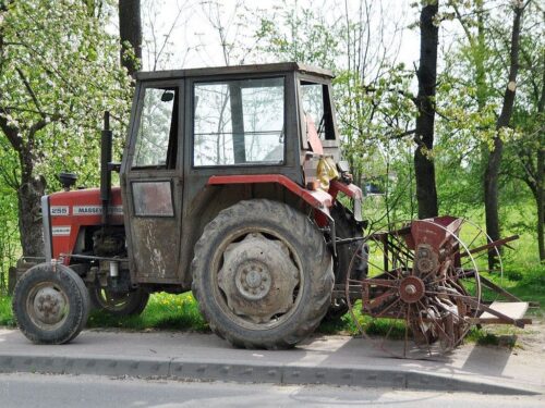 Krzemień Drugi, powiat janowski, lubelszczyzna, ręka w siewniku, wypadki w rolnictwie