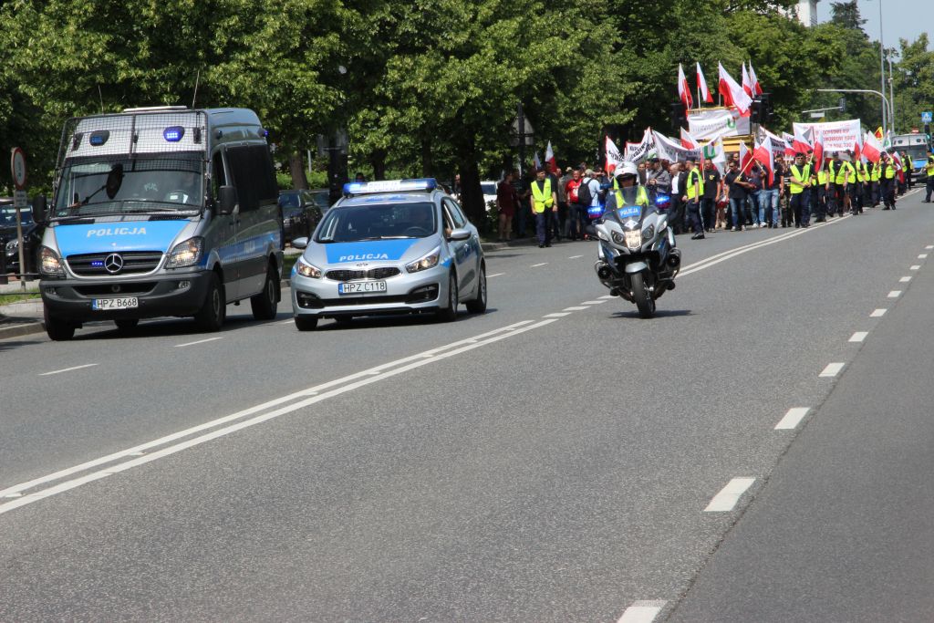 protest, protest rolników w Warszawie, Unia Warzywno-Ziemniaczana, MRiRW, protest rolników w stolicy
