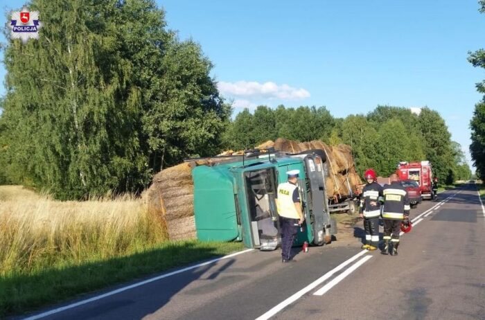wypadek, policja, lubelskie, wypadek w Kodeńcu