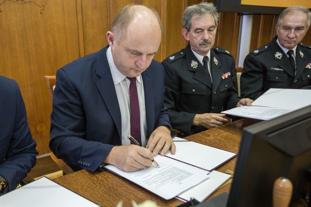 piotr całbecki, kujawy i pomorze, osp, sprzęt dla osp