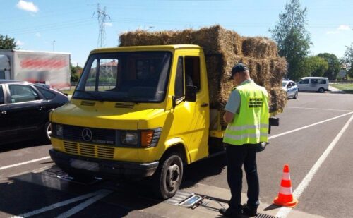 przeciążone pojazdy , policja, lubelskie, ITD, mandat