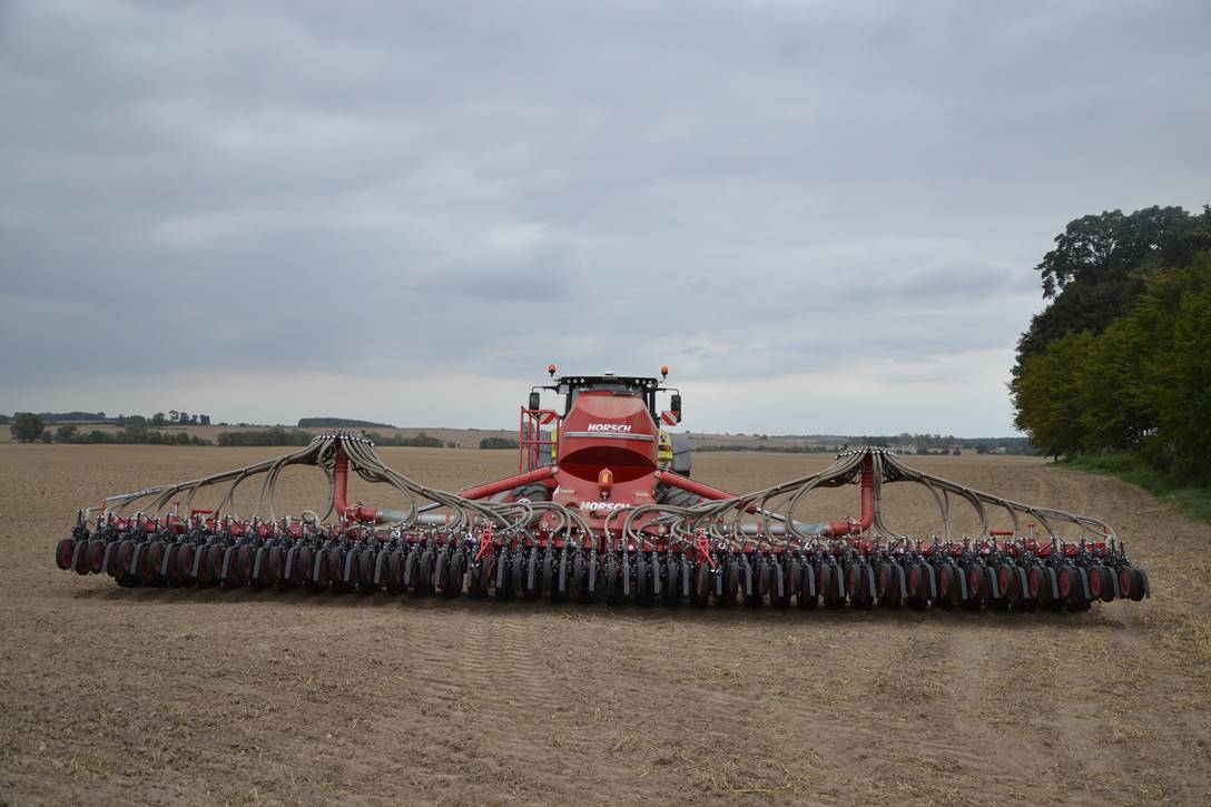 Horsch Pronto 6 AS, siew lnu, Książ-Rol, Książ Wielkopolski