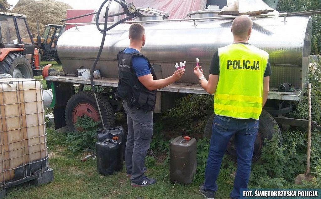 gmina stopnica, powiat buski, lewe paliwo rolnicze, olej opałowy, olej napędowy, kas