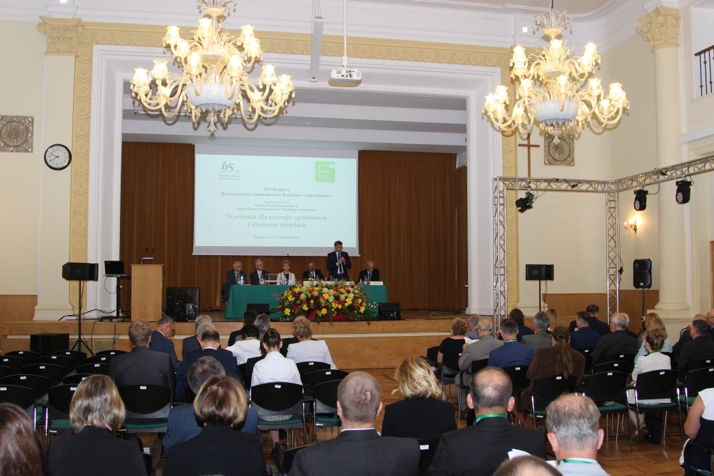 SGGW, kongres SERiA, XXV Kongres Stowarzyszenia Ekonomistów Rolnictwa Agrobiznesu