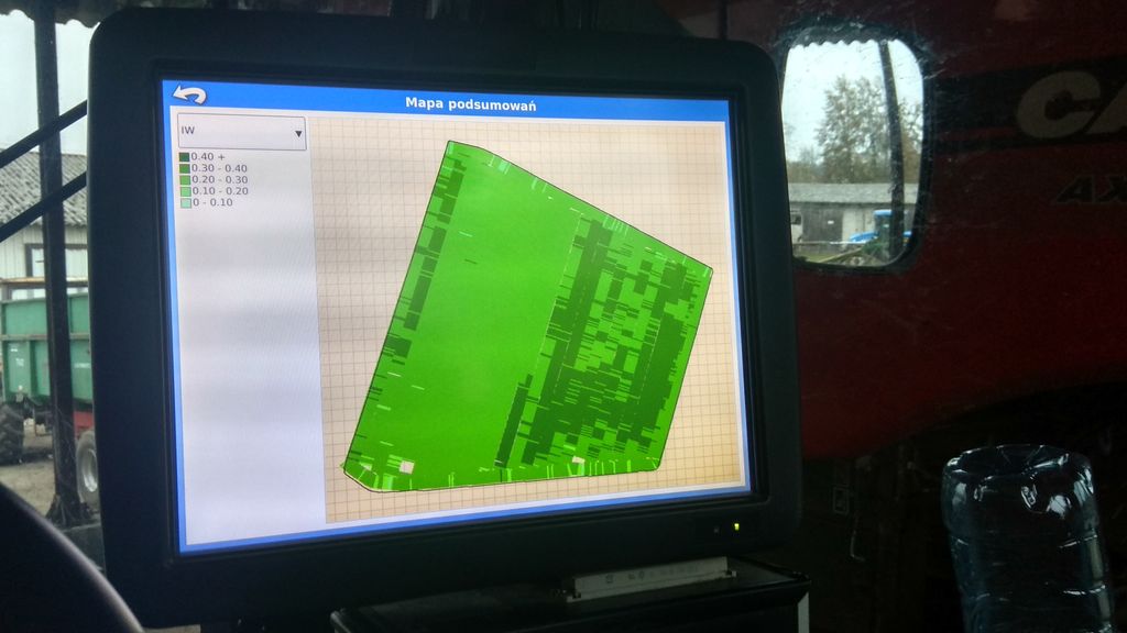 mapa stanu roślin