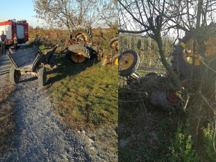 wypadki z udziałem ciągników, Owczary, powiat buski, opole lubelskie, Tomasz Piwowarski