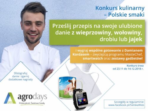 Damian Kordas, Agro Days. Dni Hodowcy, De Heus, MasterChef