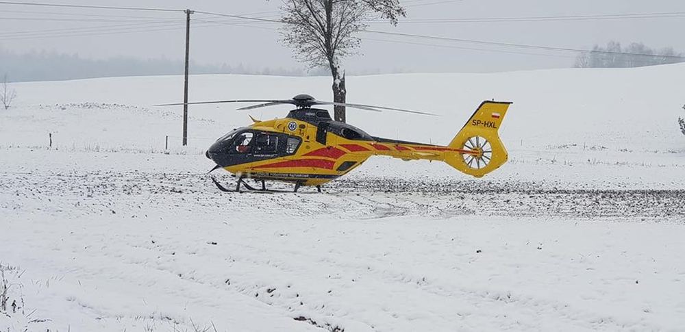 wypadek, śmierć rolnika, osp w nowej karczmie, śmierć młodego rolnika