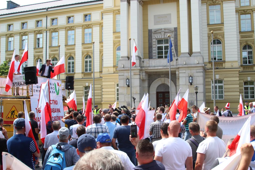 Michał Kołodziejczak, protest, rolnicy, ministerstwo rolnictwa, Michał Kołodziejczak wiceministrem
