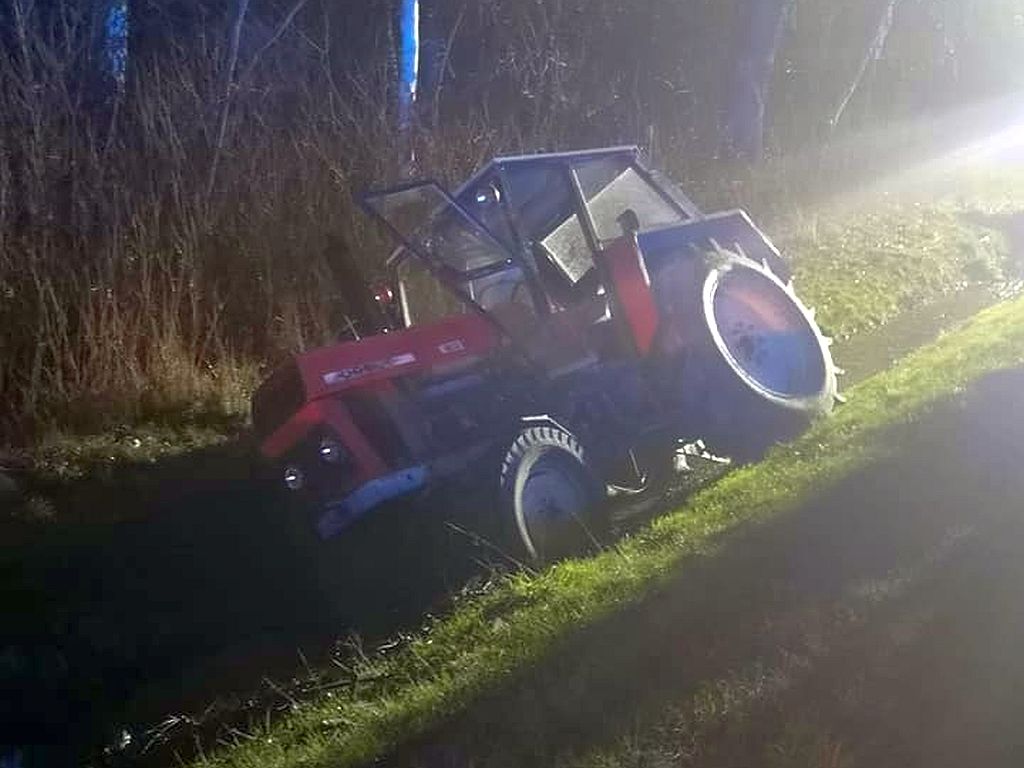 wypadki na drogach, wypadki z udziałem ciągników, brodziszewo, otorowo, powiat szamotulski