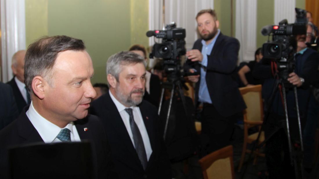 Andrzej Duda, Porozumienie Rolnicze, przemówienie prezydenta Dudy