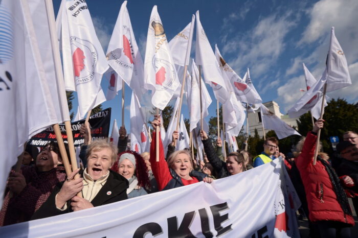 protest rolników