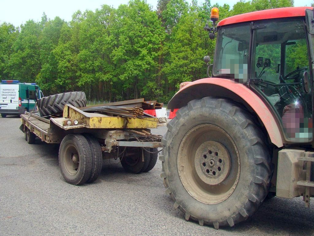 kontrola ciągników rolniczych, ważenie ciągników, maszyny rolnicze, budowa dróg, dojazd do pól