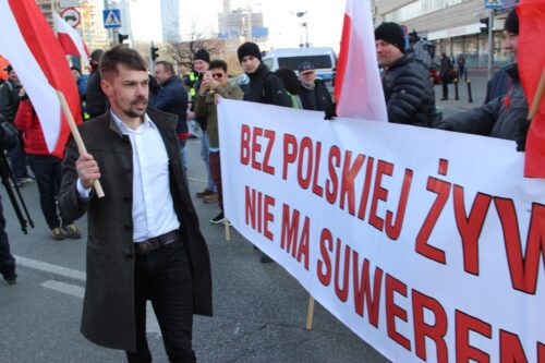 agrounia, protesty rolników, plac zawiszy, warszawa, mateusz morawiecki, jasieniec