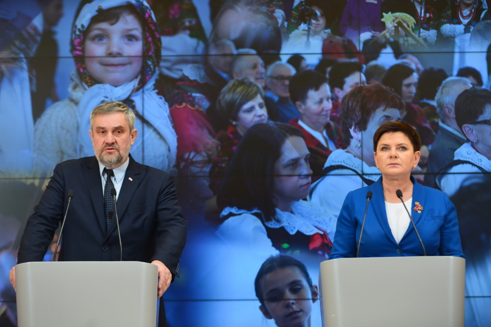 Narodowy Instytut Kultury Ludowej Dziedzictwa Wsi, beata szydło, jarosław sellin, kultura na wsi
