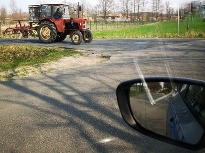 pijani traktorzyści, wypadki z udziałem ciągników, Wonna, powiat nowomiejski, kaleń