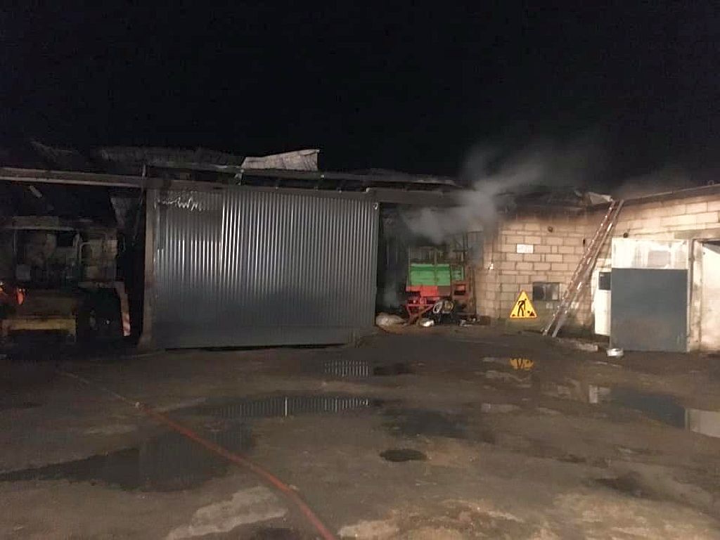 Szlasy-Mieszki, powiat zambrowski, podlasie, pożar w gospodarstwie, pomoc dla rolników