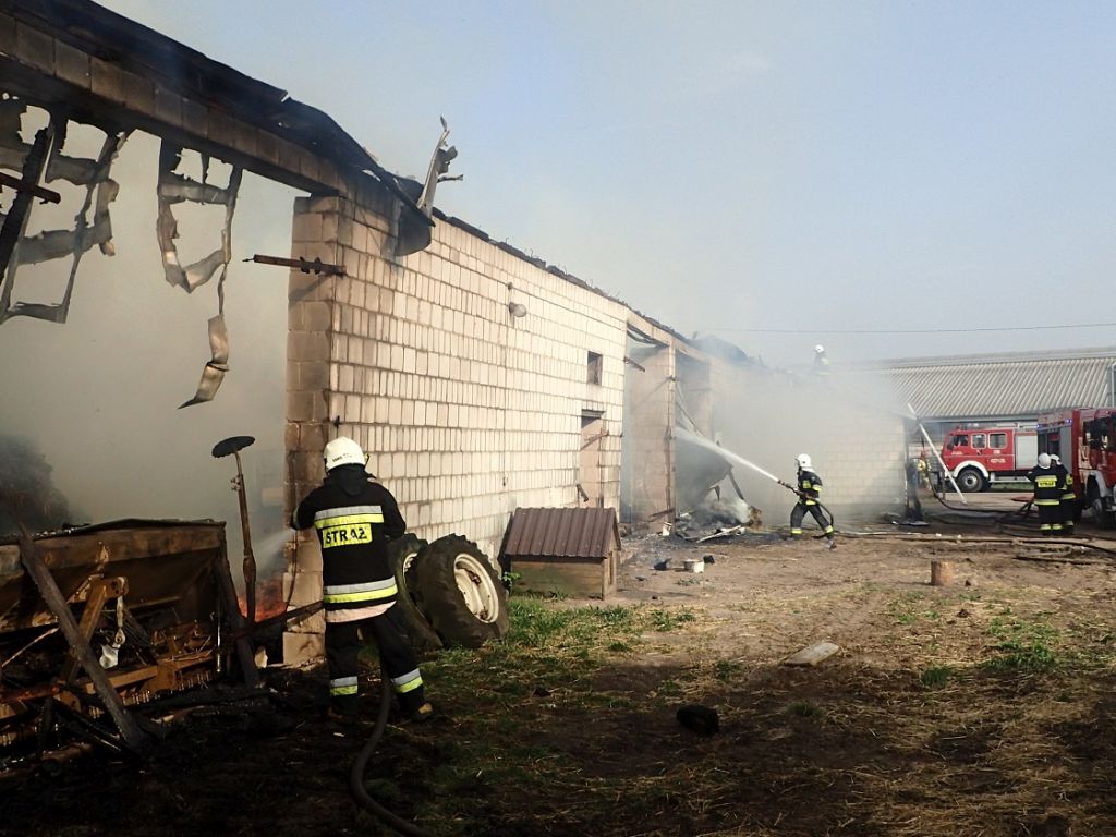 pożary kurników, pożary w gospodarstwach, Nowy Pożóg, powiat puławski, Ciemnoszyje, Grajewo