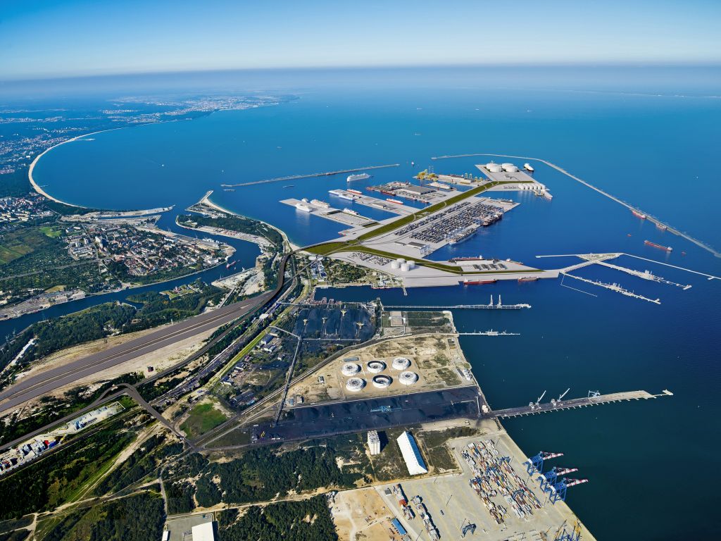 port centralny w gdańsku, terminal zbożowy, przeładunek płodów rolnych, gdańsk, marek gróbarczyk