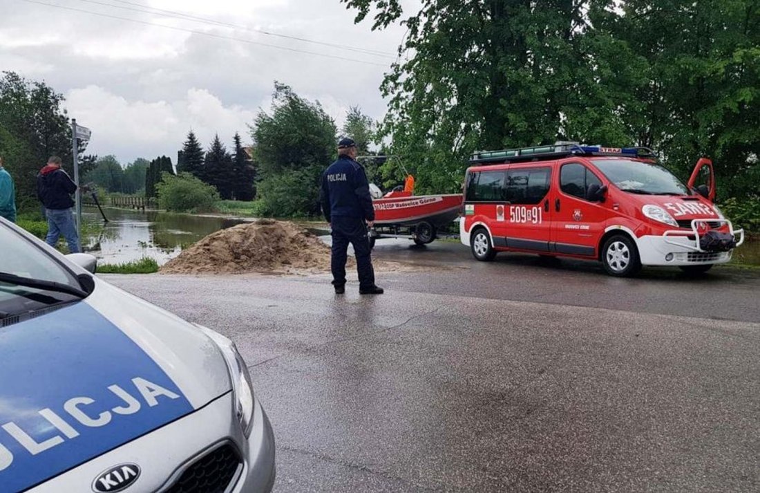 powódź 2019, zalane pola, podkarpackie, rolnicy, powódź, rolnictwo