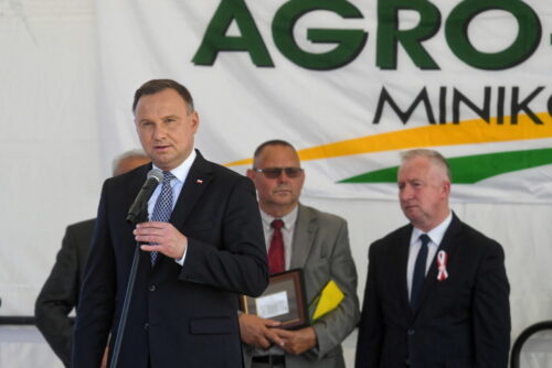 Andrzej Duda, prezydent, Agro-Tech, Minikowo, nowoczesne rolnictwo
