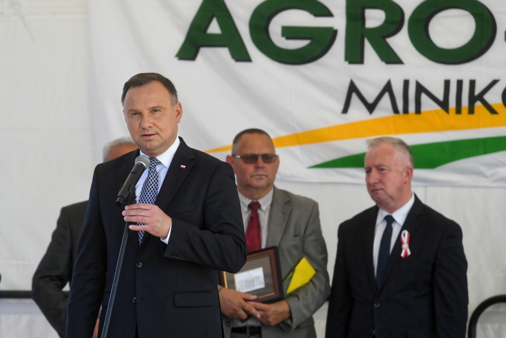Andrzej Duda, prezydent, Agro-Tech, Minikowo, nowoczesne rolnictwo
