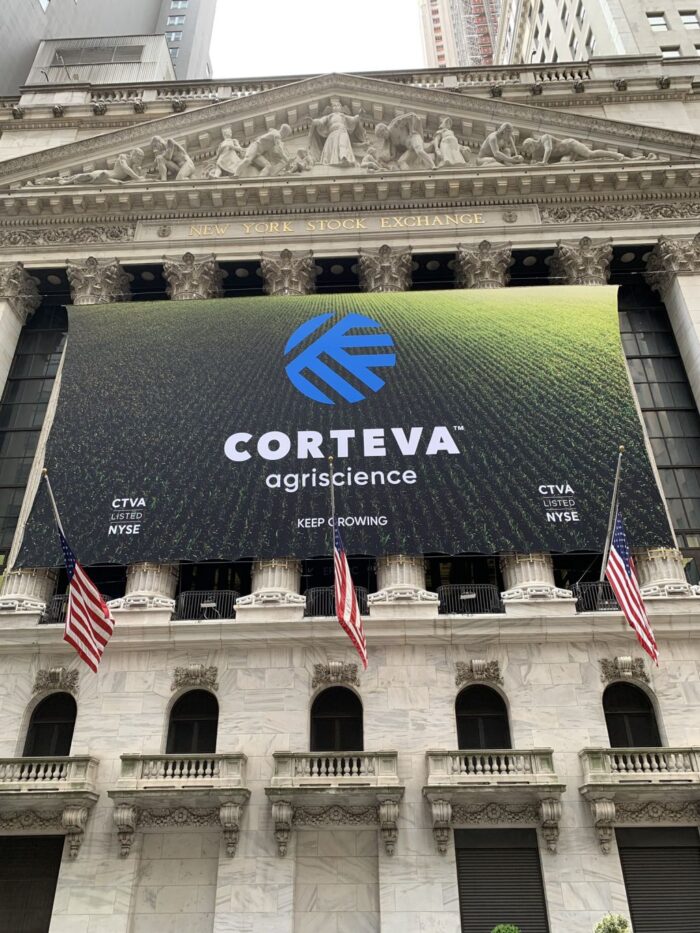 Corteva Agriscience, Nowojorska Giełda Papierów Wartościowych, DowDuPont, CTVA, Jim Collins, ochrona roślin, nasiona