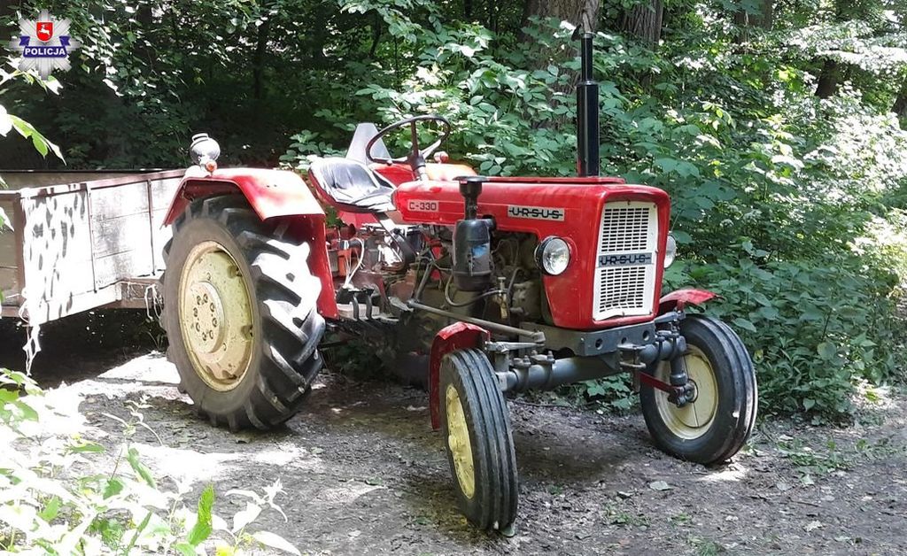 wypadki z udziałem ciągników, wypadki na drogach, lute, ostrów, janów lubelski
