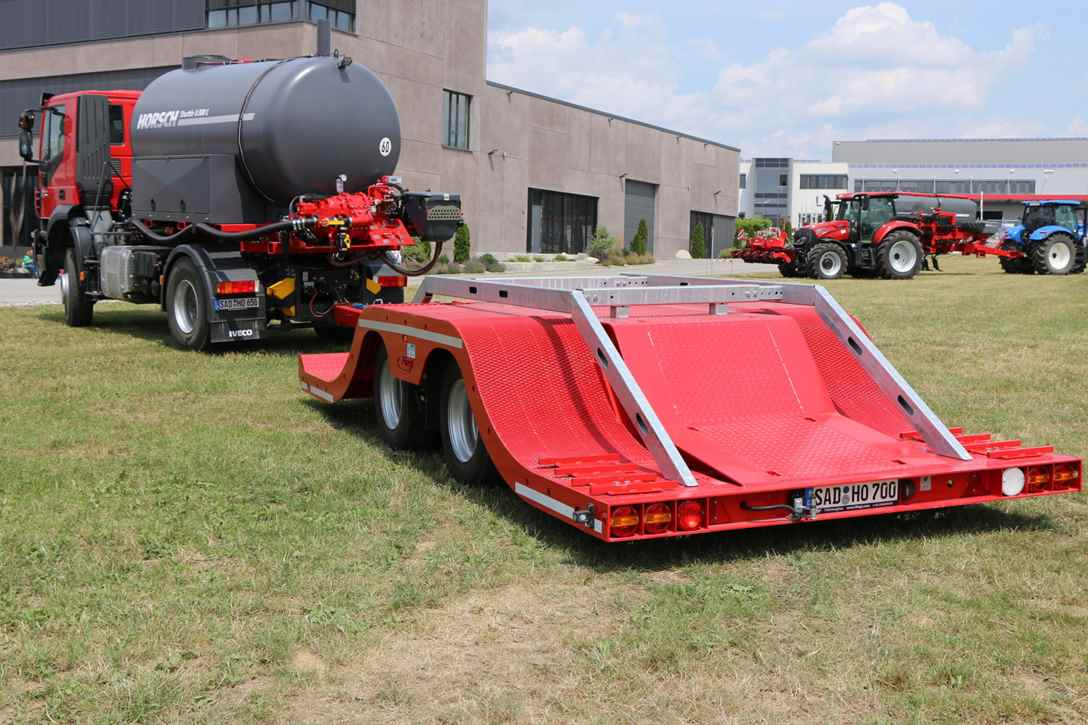 horsch shuttle,przyczepa do przewozu opryskiwacza
