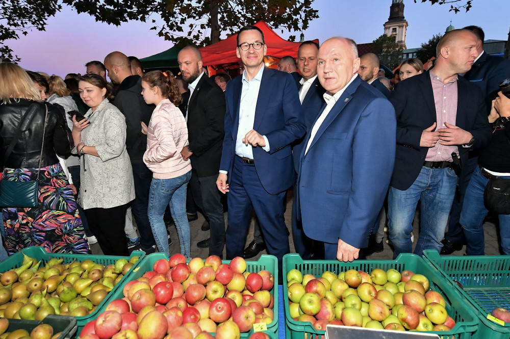 sadownictwo, sadownicy, mateusz morawiecki, jasienica, grójec, produkcja jabłek
