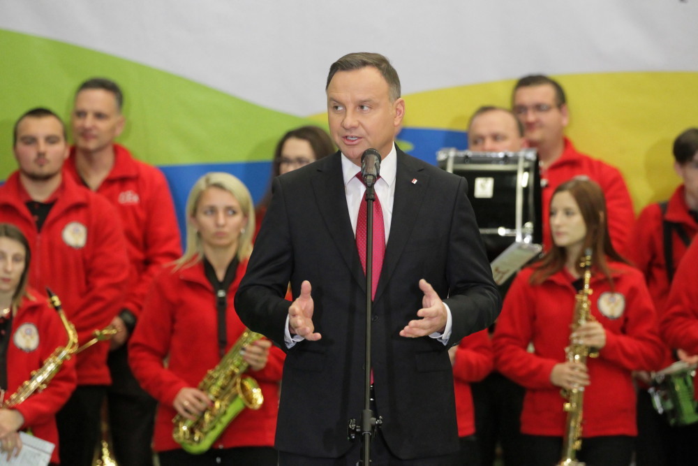 andrej duda, nowe miasto lubawskie, produkcja żywności, płody rolne, eksport produktów rolnych