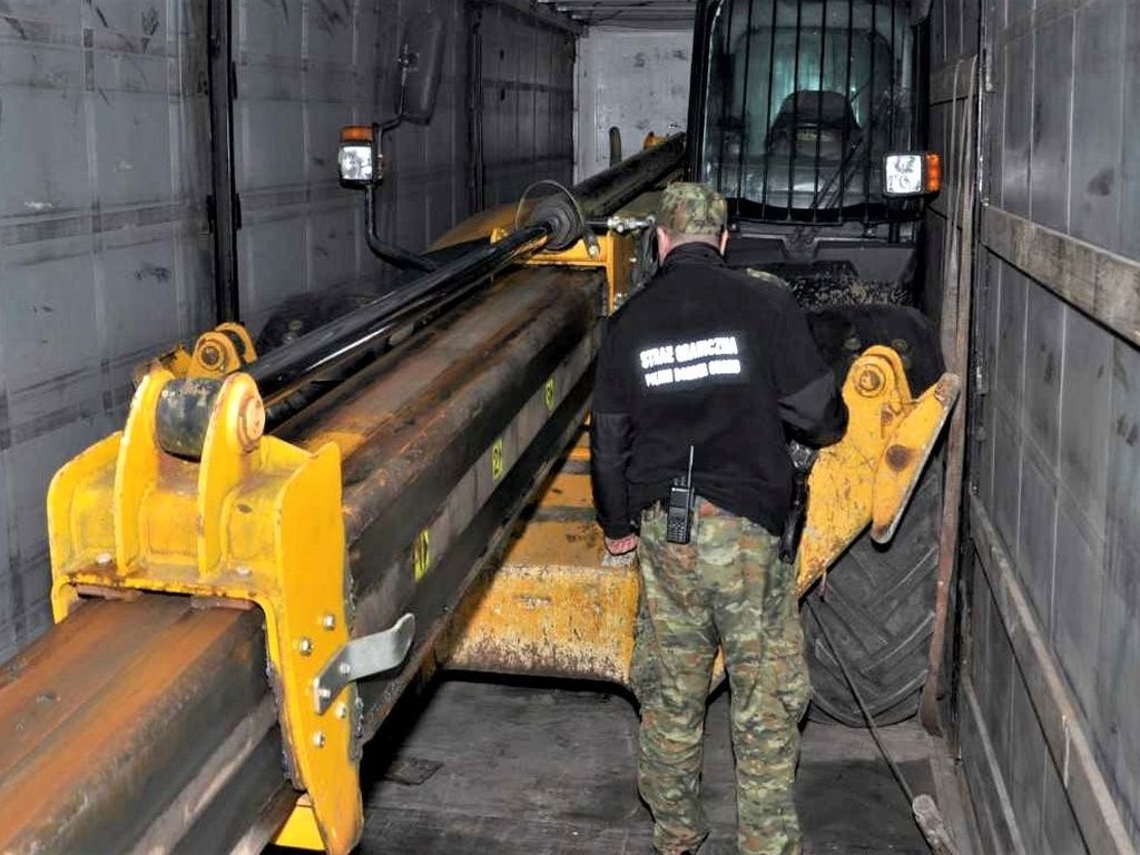 straż graniczna, przejście graniczne w korczowej, Bieszczadzki Oddział SG, kradzież maszyn rolniczych
