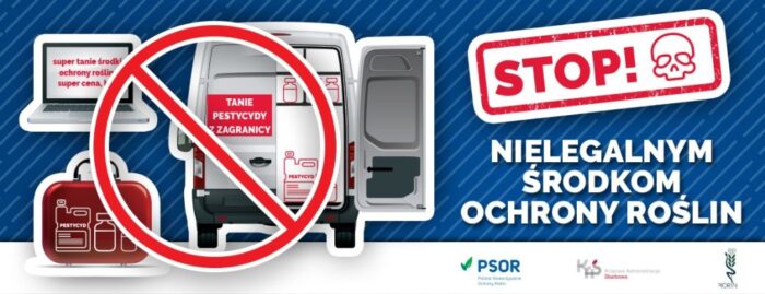 podróbki, podrobione środki ochrony rośliny, nielegalne pestycydy, PIORiN, PSOR, KAS,