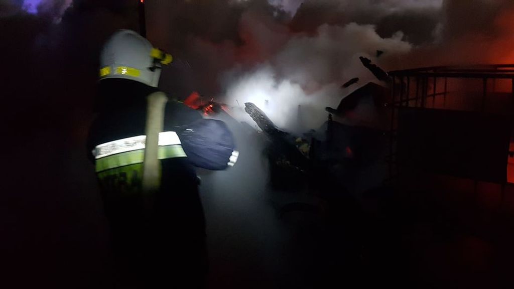 pożary w gospodarstwach, Polichno, gmina Wolbórz, Stronno, gmina Dobrcz