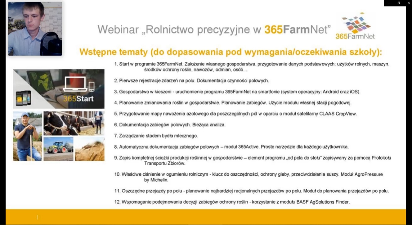 365FarmNet - Webinarium