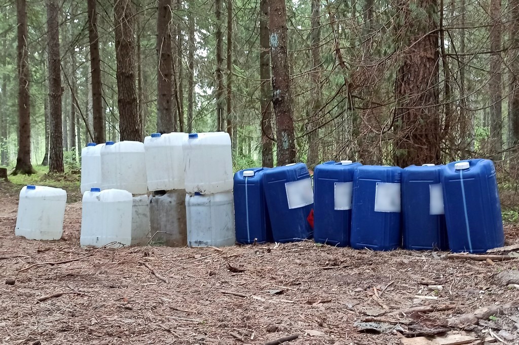 leśna bimbrownia, czarma białostocka, kas, nielegalna produkcja alkoholu