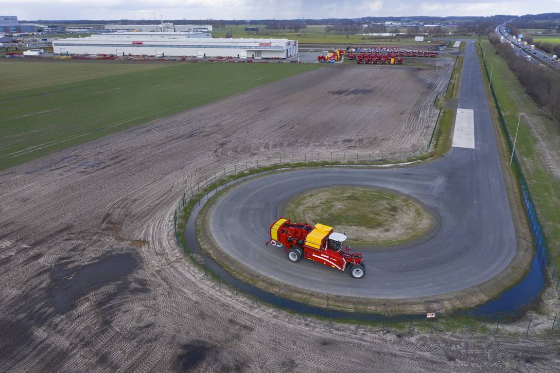 Tor testowy kombajnów Grimme