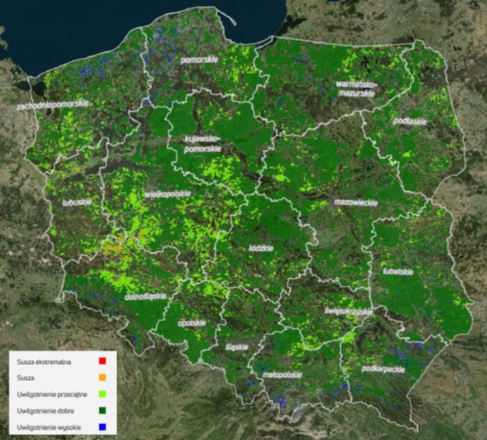 geoserwis, kowr, szacowanie strat suszowych, wojciech kędzia, teledetekcja satelitarna