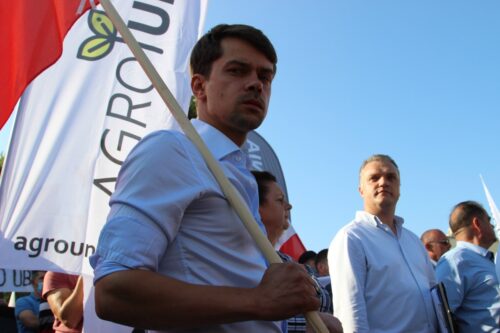 Michał Kołodziejczak, agrounia, protest rolników, piątka dla zwierząt