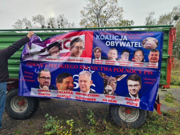 piątka dla zwierząt, protest, rolnicy, hodowcy zwierząt, producenci zwierząt, Agrounia, protest rolniczy, rolnictwo