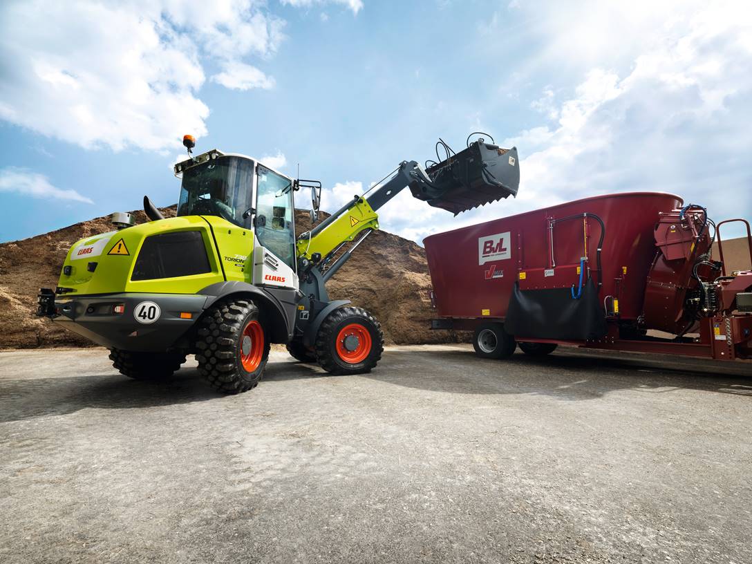 Ładowarka Claas Torion 738 T Sinus
