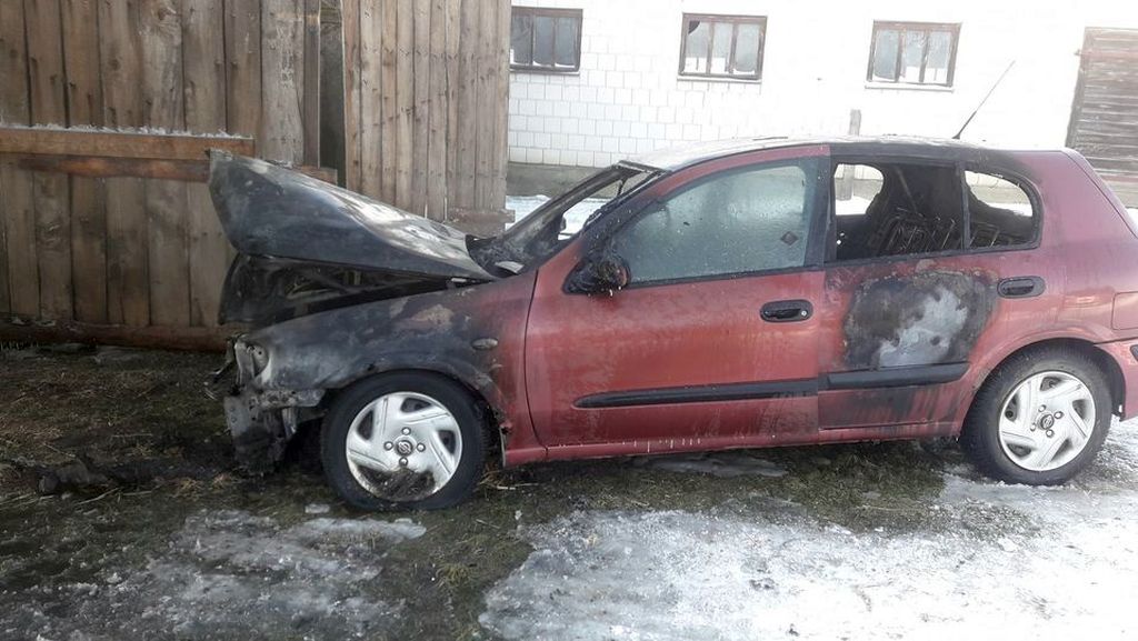 pożary w gospodarstwach, Sarnowa Góra, powiat ciechanowski, Damian Kołpaczyński