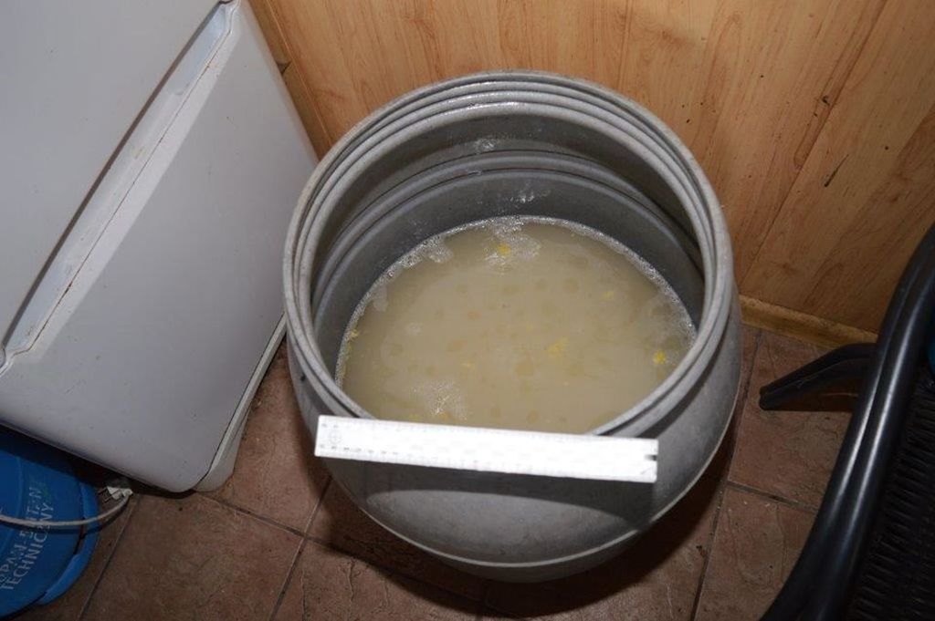leśna bimbrownia, czarma białostocka, kas, nielegalna produkcja alkoholu