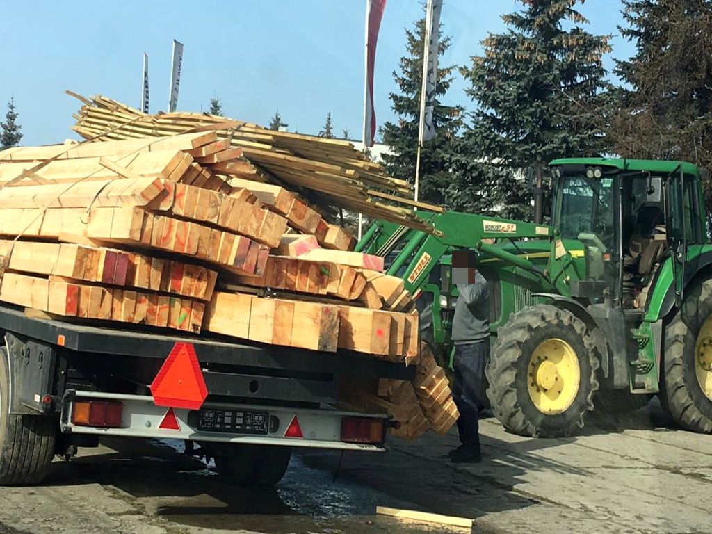 transporty drewna, iława, Józefów, powiat biłgorajski