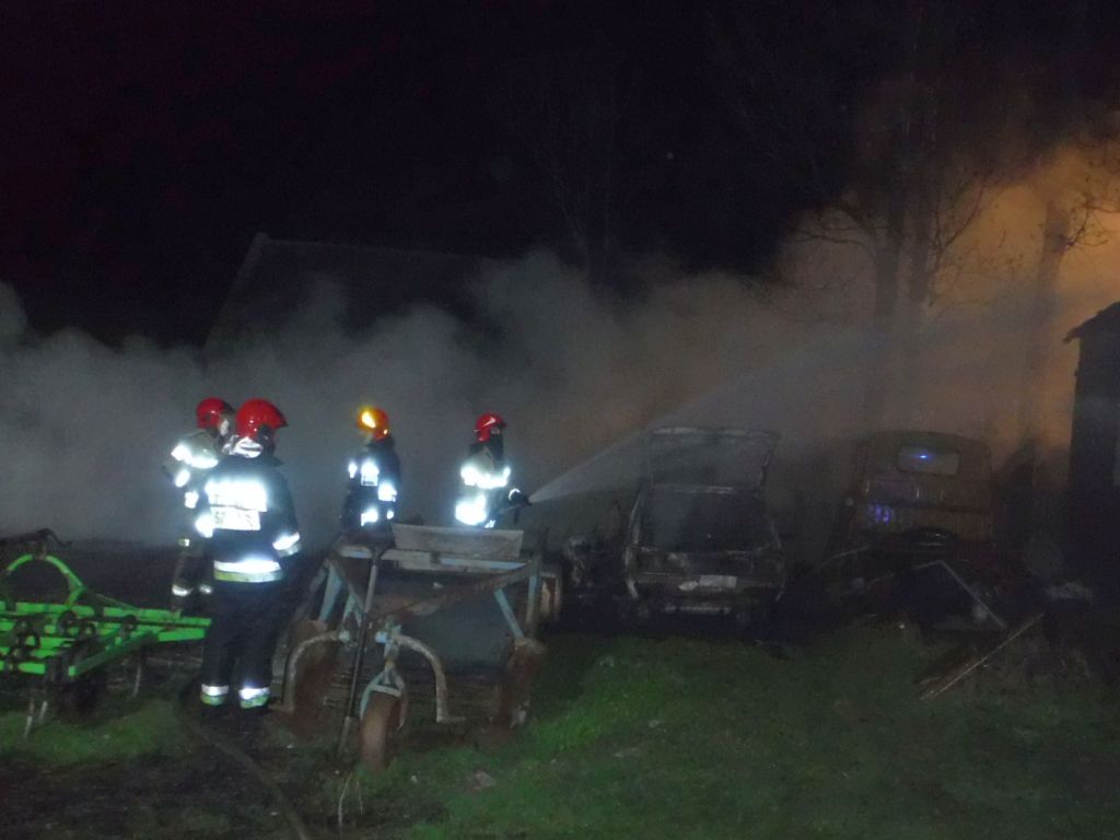 pożary w gospodarstwach, Nowy Gaj , powiat łęczycki, Tomasz Suski