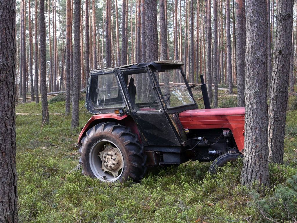 kradzież traktora, Olszyniec, Złotnik, KPP Żary