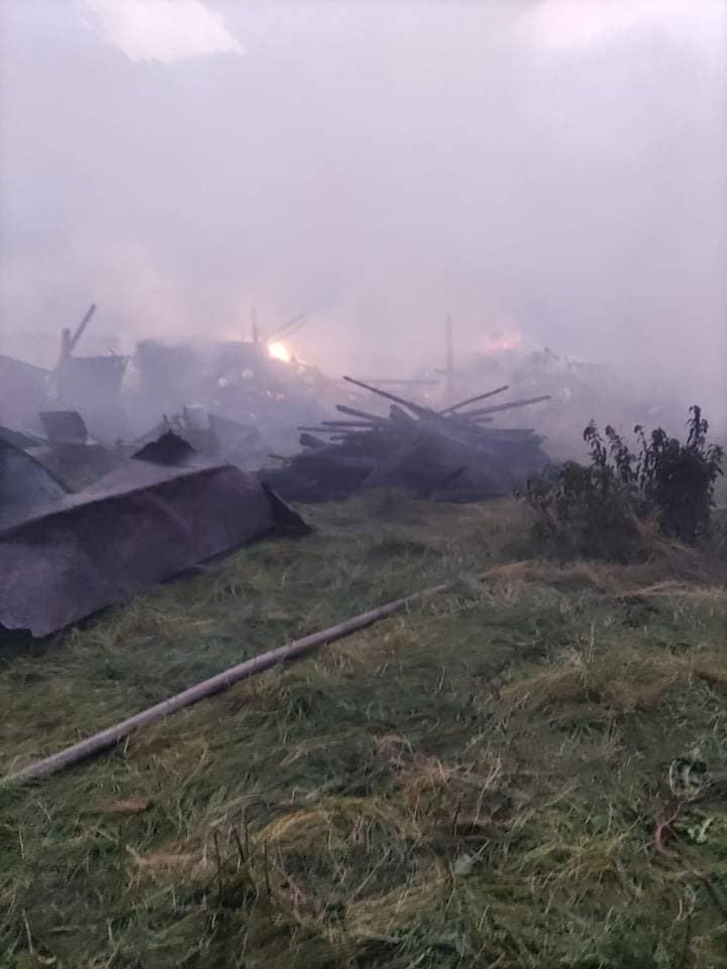 pożar stodoły, Bronkowice, gmina Pawłów, Marcin Nyga