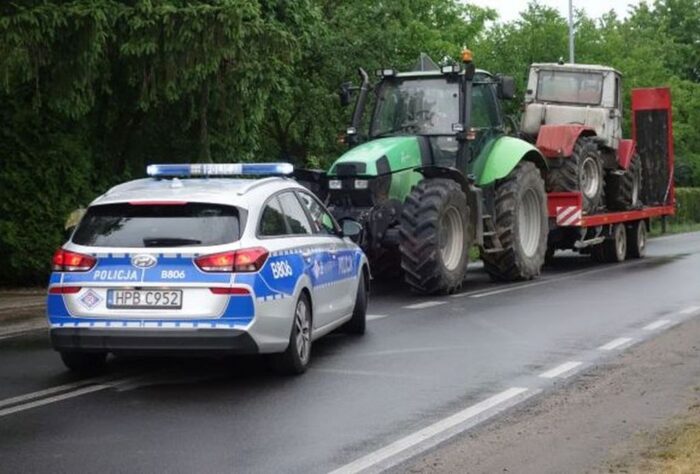 kradzież ciągnika, Grzegorz Szewczyk, KPP Lubań